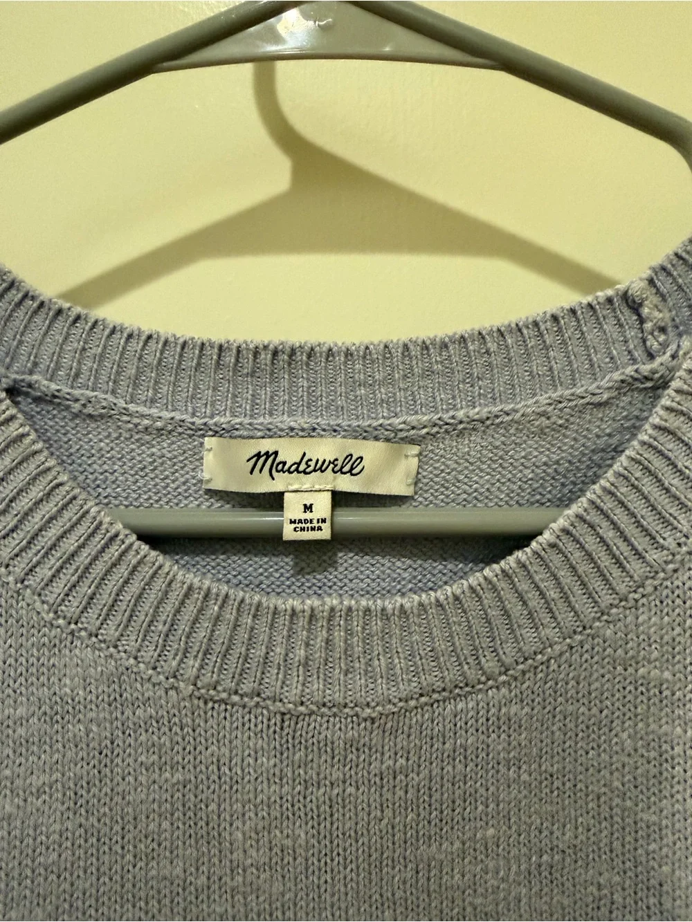 Madewell Lavender Knit Cropped Tank - Picture 2 of 8